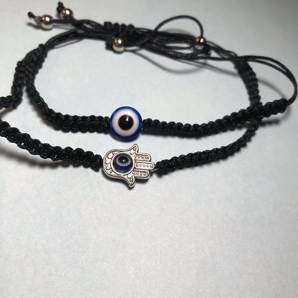 Evil eye bracelets 2pack they protect you from negative energy. - Picture 2 of 2